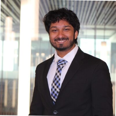 Headshot of Arul Banerjea